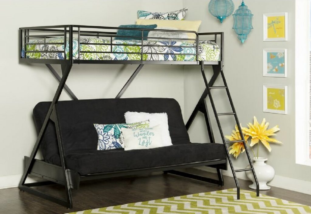Futon Bunk Bed Petrey by Zoomie Kids