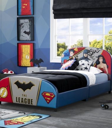 DC+Comics+Justice+League+Twin+Platform+Bed