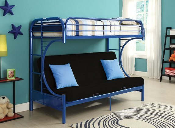 Eclipse Twin Over Full Futon Bunk Bed by Acme Furniture