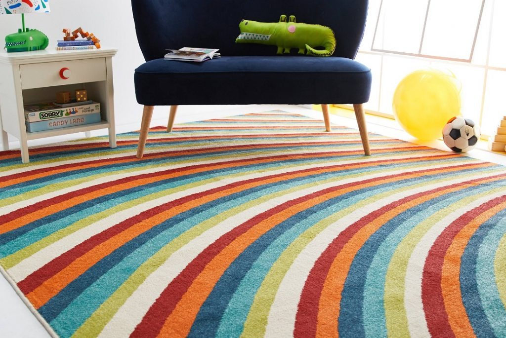 Rainbow Rug by Drew Barrymore Flower Kids