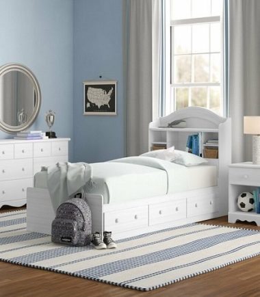 Summer Breeze Mates 4 Piece Bedroom Set South Shore