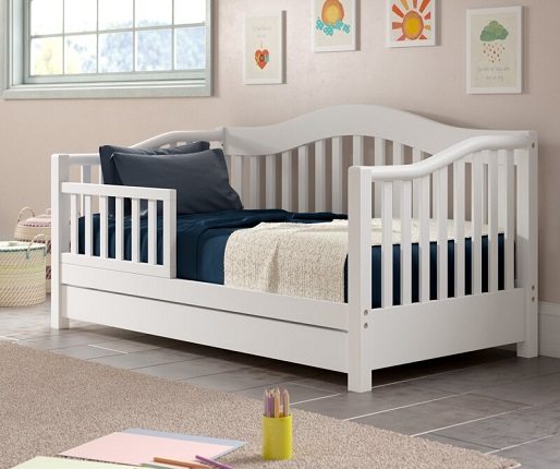 Clarkson Toddler Bed with Drawers, by Harriet Bee