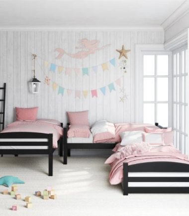 Cvyatko Twin over Twin Triple Bunk Bed